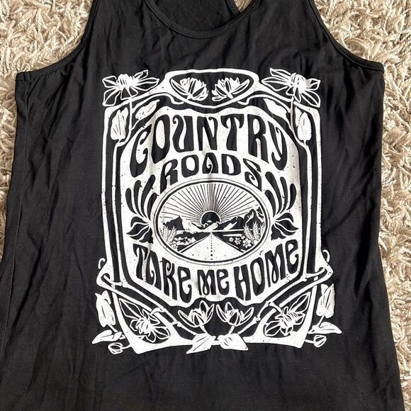 NWOT PINK FOOT Racer Back Tank Top Various Sizes - Picture 2 of 5